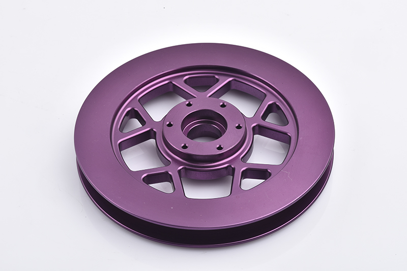 Alumini AL6082-Purple Anodized